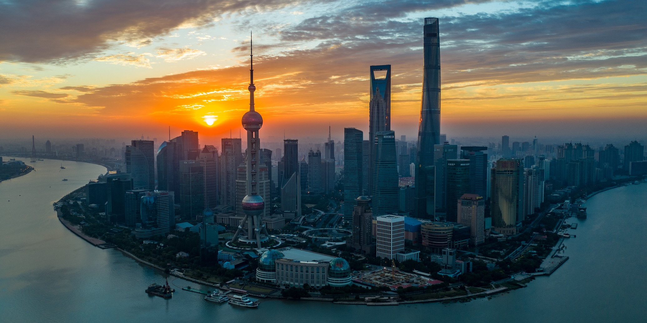 Pudong skyline